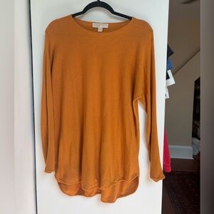 Michael Kors Orange Long Sleeve Tunic